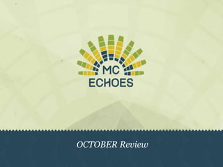 OCTOBER Review

 