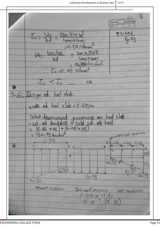 Lakefront development at Kanelav lake 2018
ENGINEERING COLLAGE TUWA Page 51
 