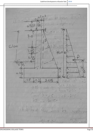 Lakefront development at Kanelav lake 2018
ENGINEERING COLLAGE TUWA Page 55
 