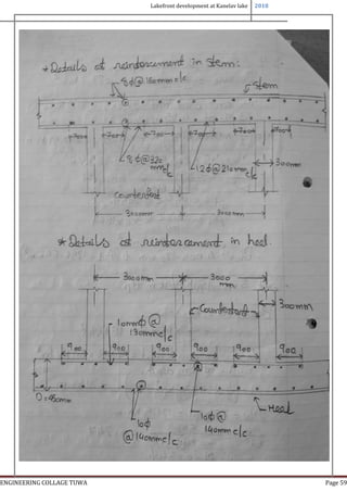 Lakefront development at Kanelav lake 2018
ENGINEERING COLLAGE TUWA Page 59
 