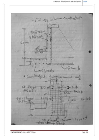 Lakefront development at Kanelav lake 2018
ENGINEERING COLLAGE TUWA Page 61
 