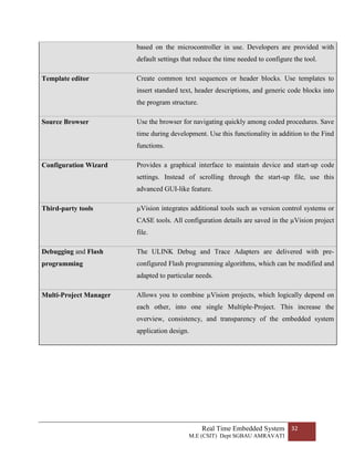 Real Time Embedded System | PDF