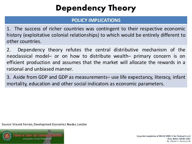dependency theory vs modernization theory Definition: the dependency theory, introduced by raul prebisch in the late 1950s, is an economic concept that identifies a financial dependence between the rich and the poor nations what does dependency theory mean what is the definition of dependency theory more specifically, [. dependency theory vs modernization theory Definition: the dependency theory, introduced by raul prebisch in the late 1950s, is an economic concept that identifies a financial dependence between the rich and the poor nations what does dependency theory mean what is the definition of dependency theory more specifically, [.