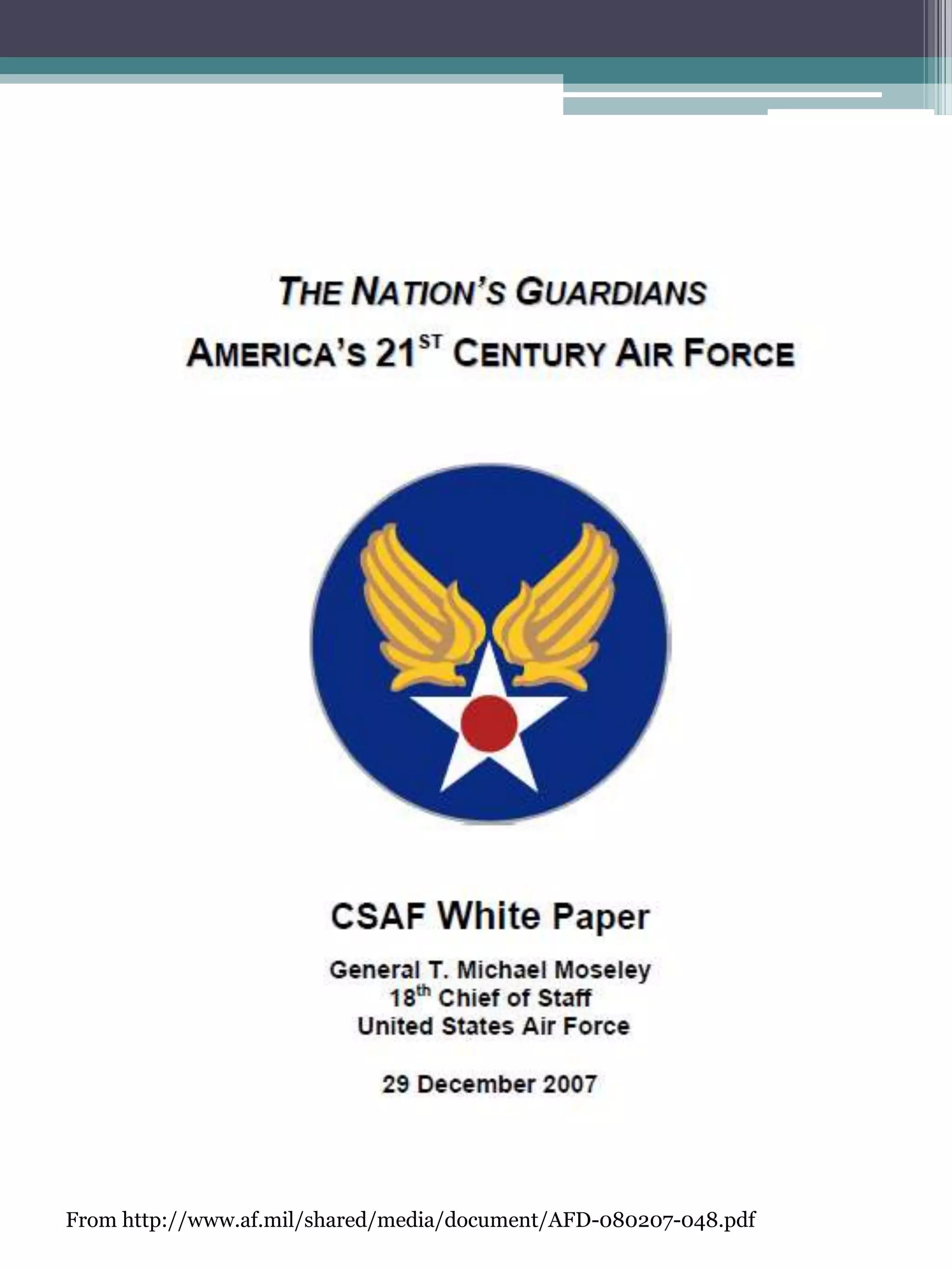 Recommendation Report Front Matter