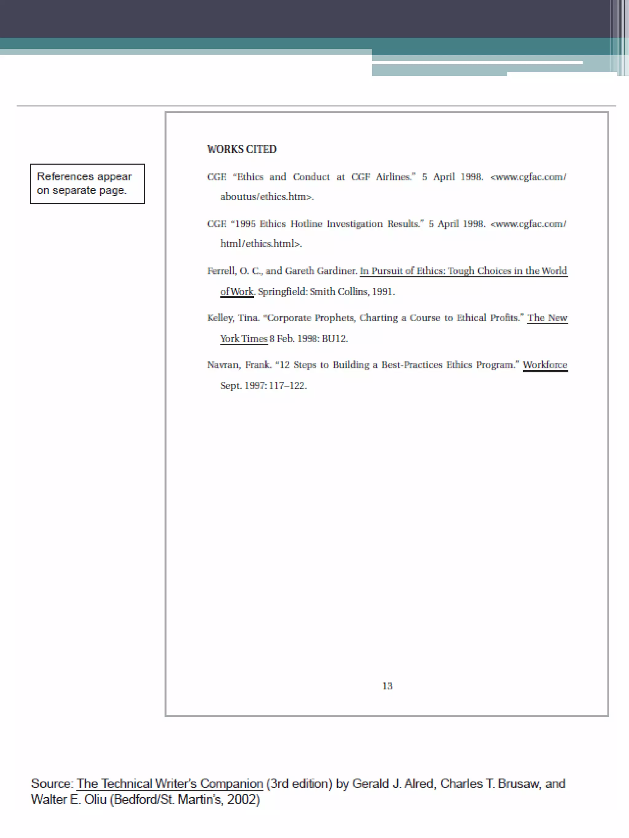 Recommendation Report