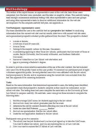 Recommendation Report
