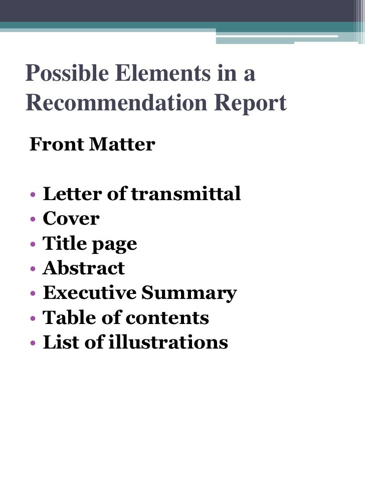 Elements of a research proposal and report pdf