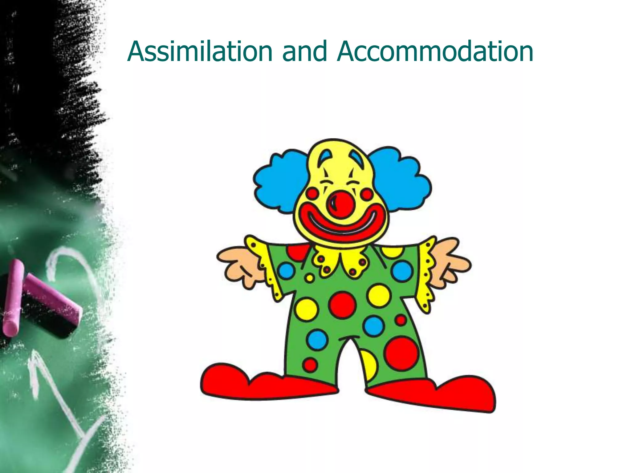 Assimilation and Accommodation
 