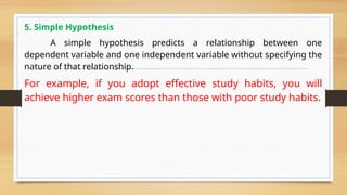 Research Problem, Characteristics of a good research problem, Sources ...