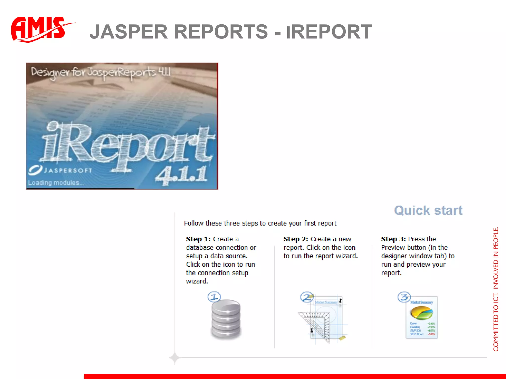 JASPER REPORTS - IREPORT
 