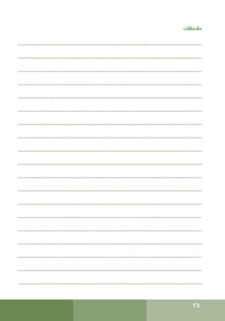 38
‫مالحظات‬
.....................................................................................................................
.....................................................................................................................
.....................................................................................................................
.....................................................................................................................
.....................................................................................................................
.....................................................................................................................
.....................................................................................................................
.....................................................................................................................
.....................................................................................................................
.....................................................................................................................
.....................................................................................................................
.....................................................................................................................
.....................................................................................................................
.....................................................................................................................
.....................................................................................................................
.....................................................................................................................
.....................................................................................................................
.....................................................................................................................
.....................................................................................................................
 