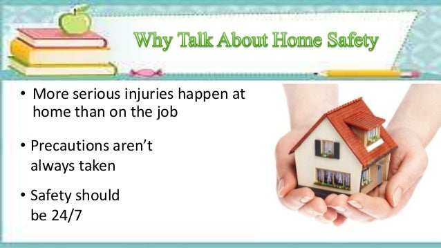 safety precautions at home essay
