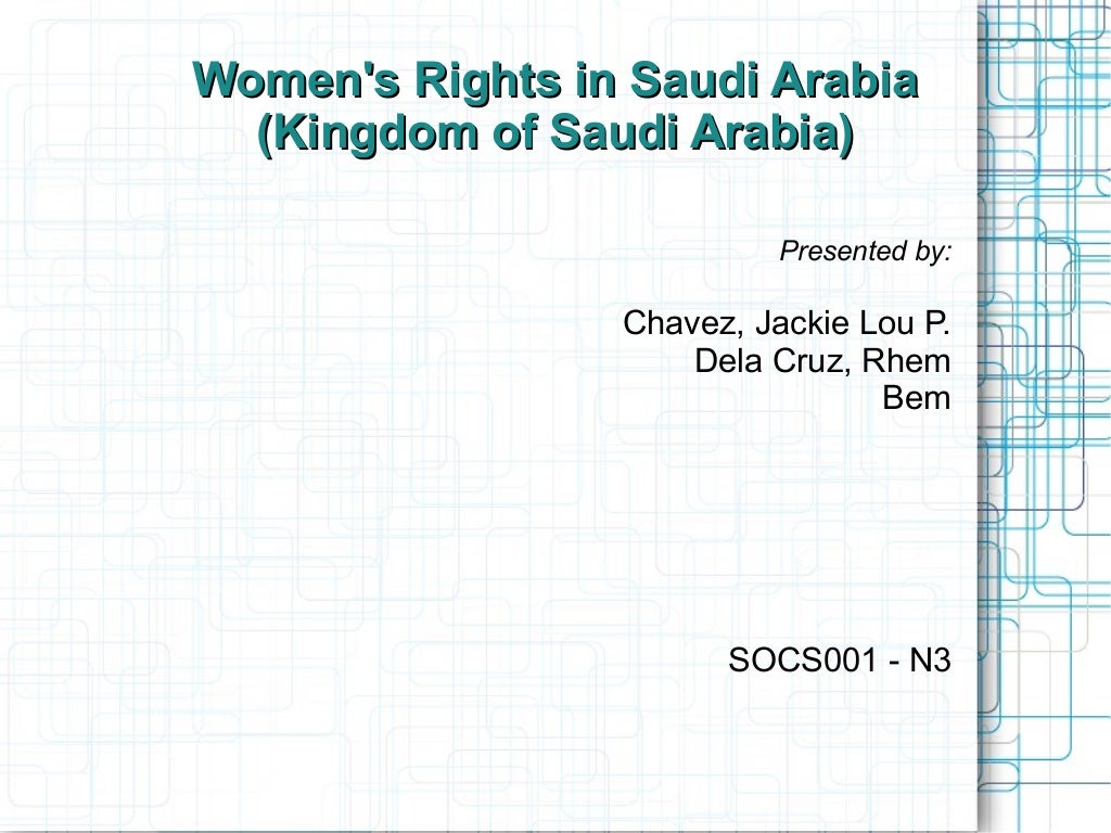 womens rights in saudi arabia
