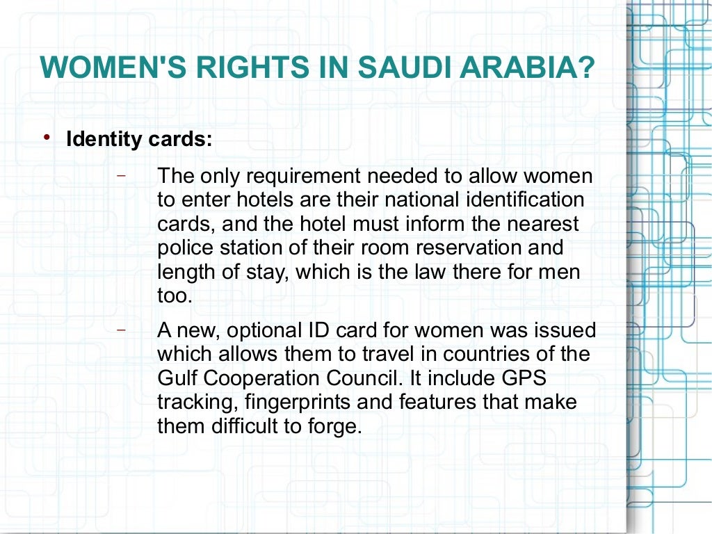 womens rights in saudi arabia