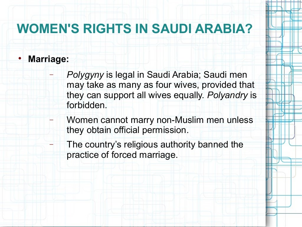 womens rights in saudi arabia