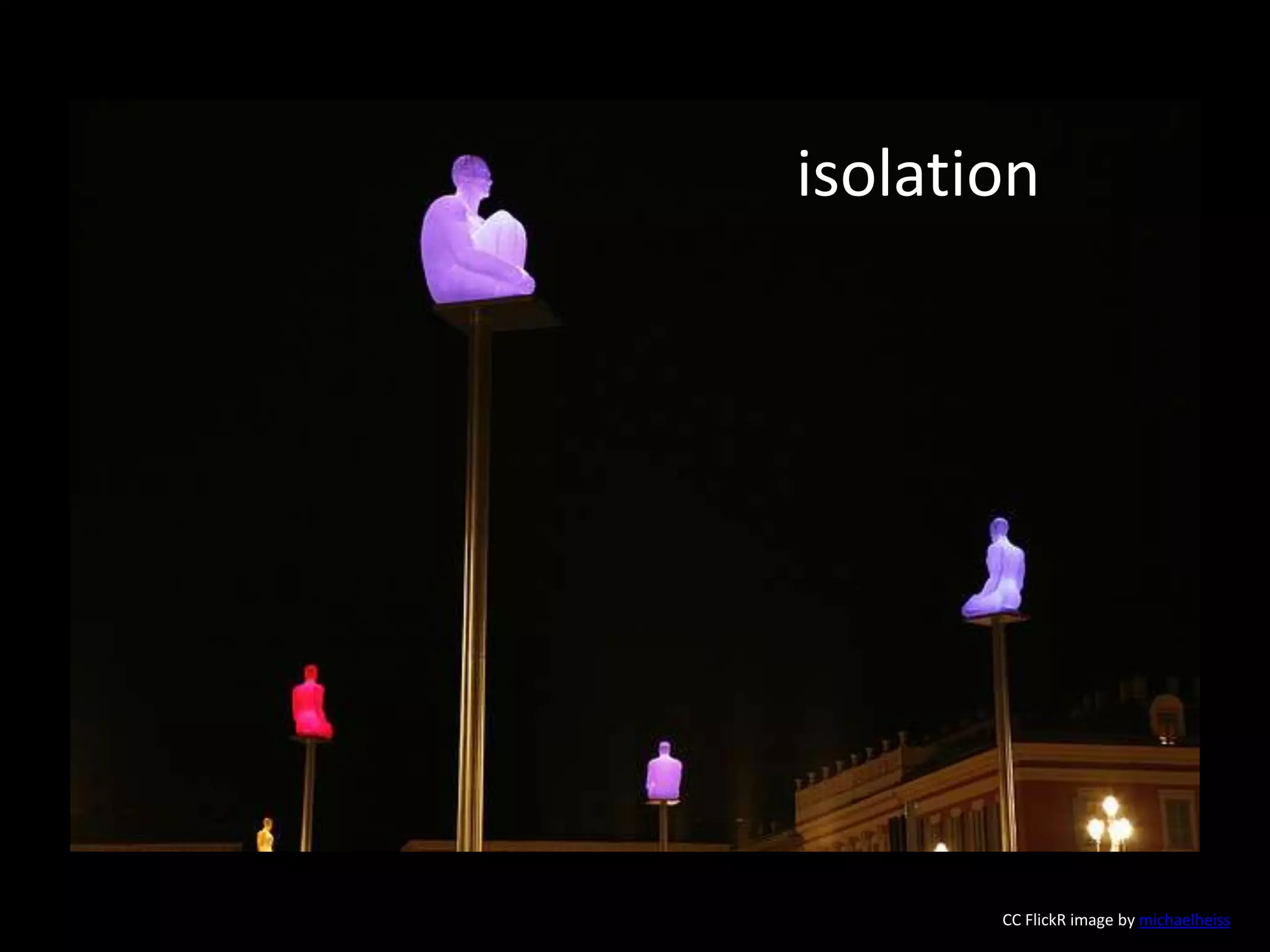 isolationCC FlickR image by michaelheiss