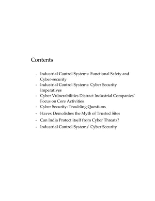 Reports on Industrial Control Systems’ Cyber Security | PDF