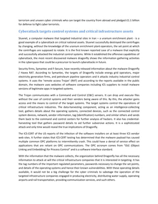 Reports on Industrial Control Systems’ Cyber Security | PDF