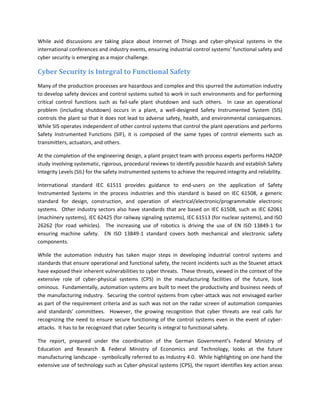 Reports on Industrial Control Systems’ Cyber Security | PDF