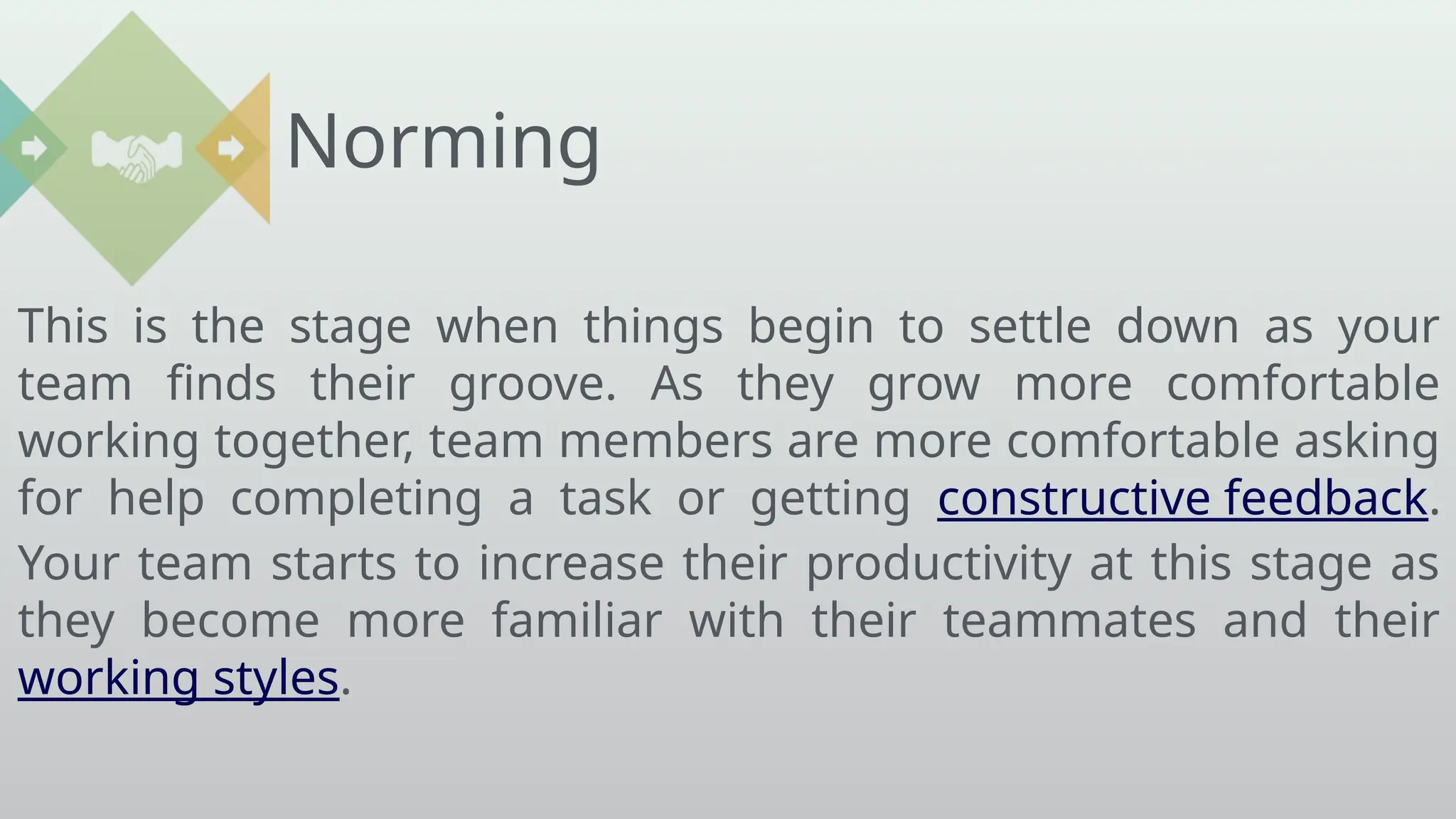 REPORT STAGES OF GROUP DEVELOPMENT & DYNAMICS OF AN EFFECTIVE TEAM | PPTX