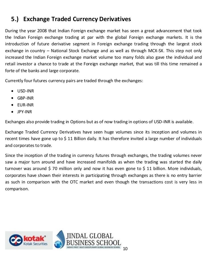 Options are exchange traded or otc