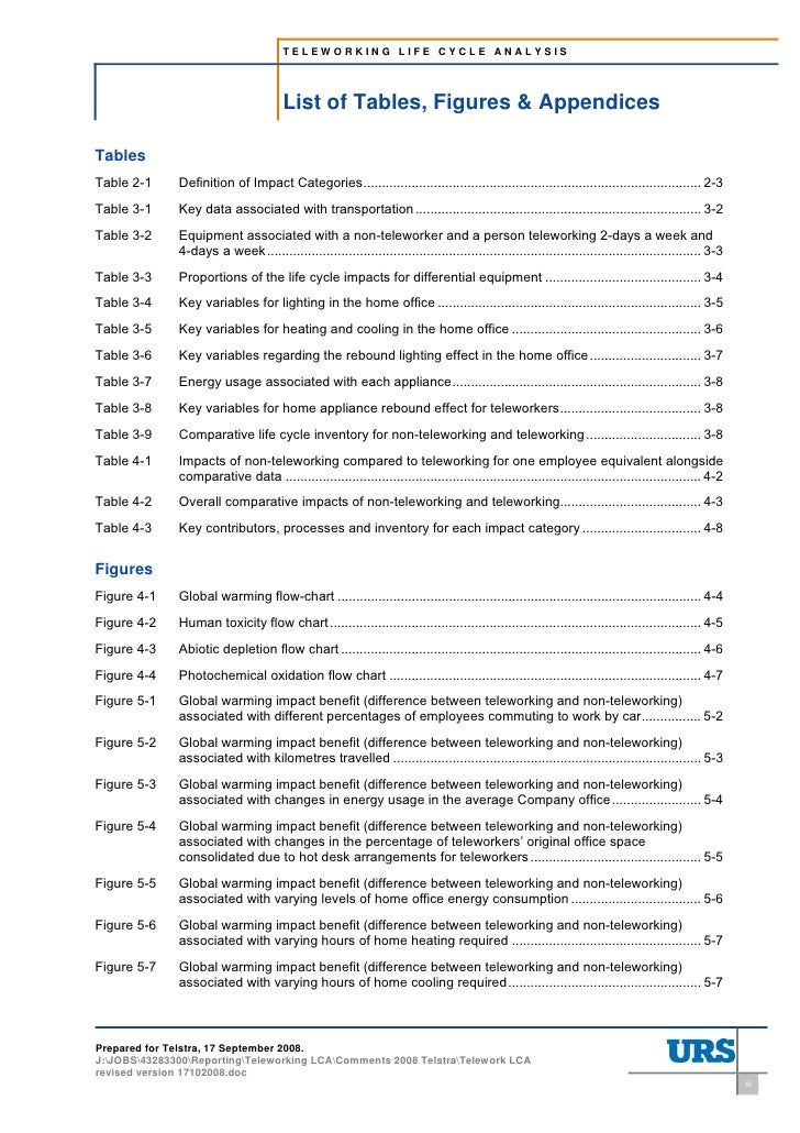 Report Telstra Teleworking Study