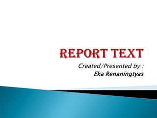 Report text | PPT