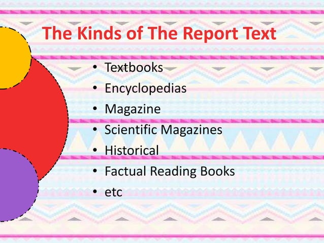 Report Text | PPT