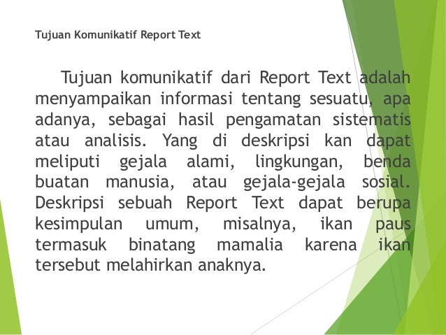 3 contoh report text tentang binatang dalam bahasa inggris 