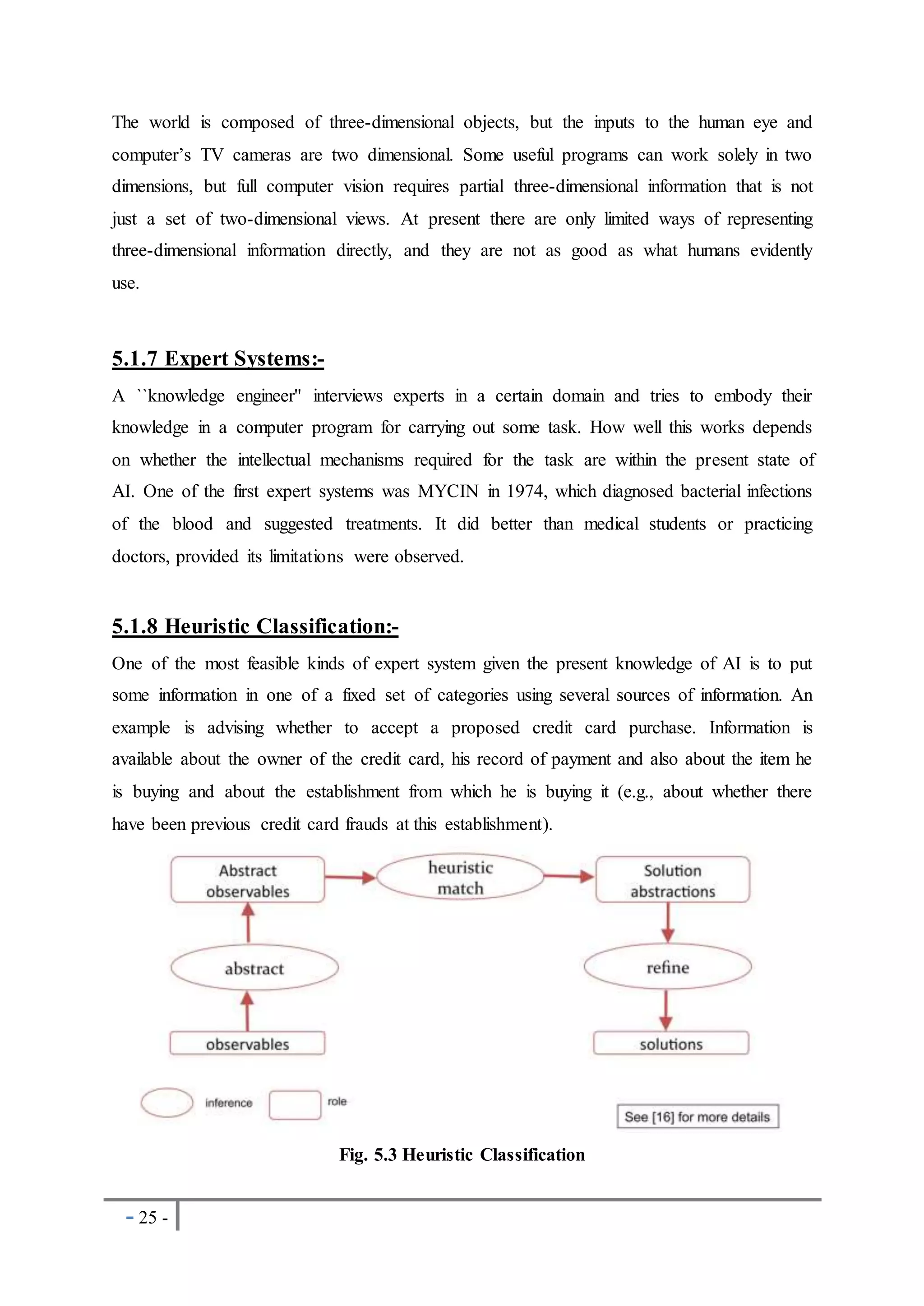 A Seminar Report on Artificial Intelligence | PDF