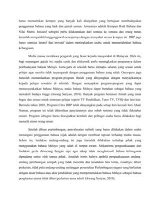Report Learning of Instruction