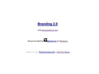 Il "best of" del Live Twitting del convegno Branding 2.0 - edizione 2012 