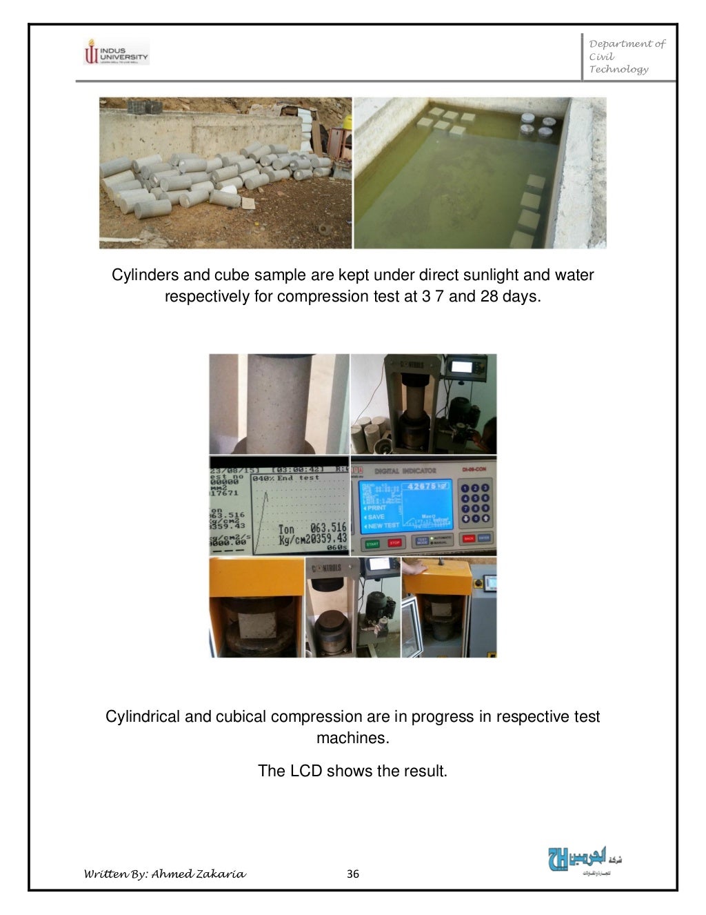 Concrete Mix Design Report