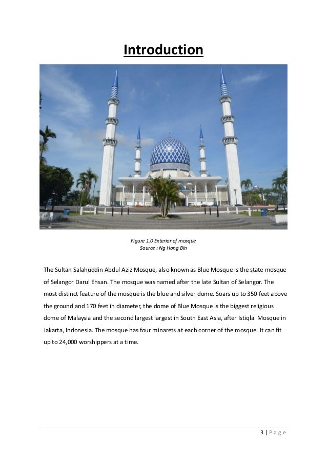 Shah Alam Blue Mosque Report