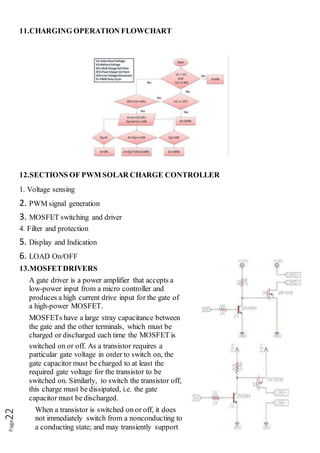 pwm solar charge controller designed for 10V solar Panel | DOCX