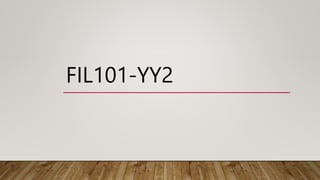 FIL101-YY2
 