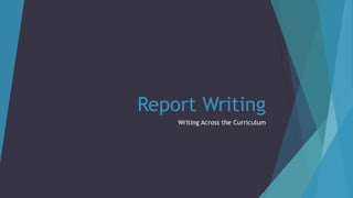 Report Writing | PPTX