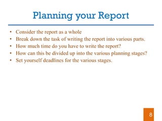 Report Writing Image Report writing | PDF