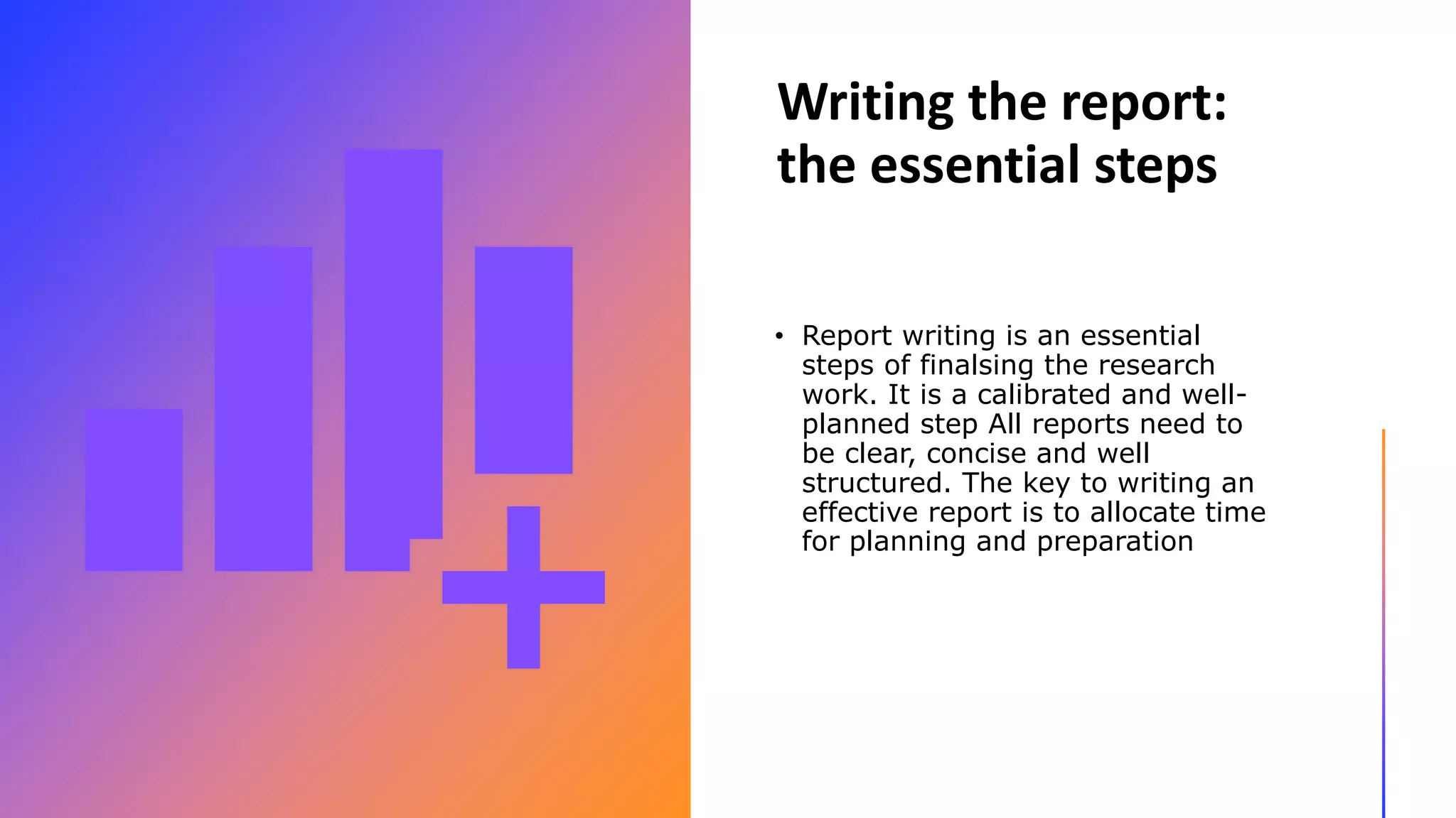 Report writing | PPT
