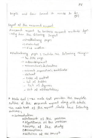 Write Report Assigment Assignment on Report writing and Interpretation | PDF
