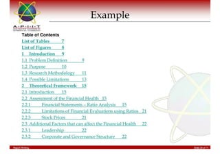 Report Writing & Documentation