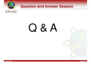 Report Writing & Documentation