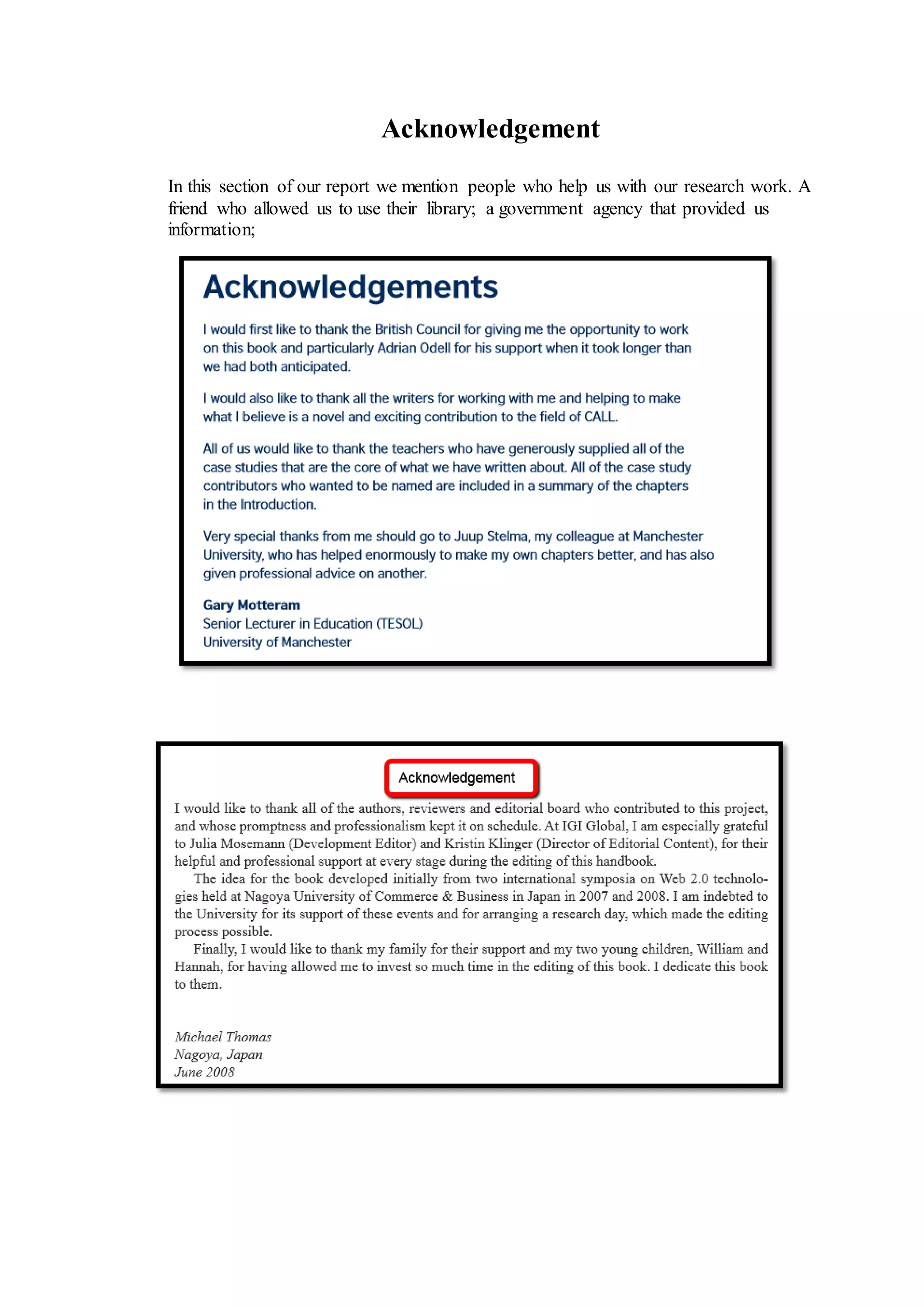 Report writing format | DOCX