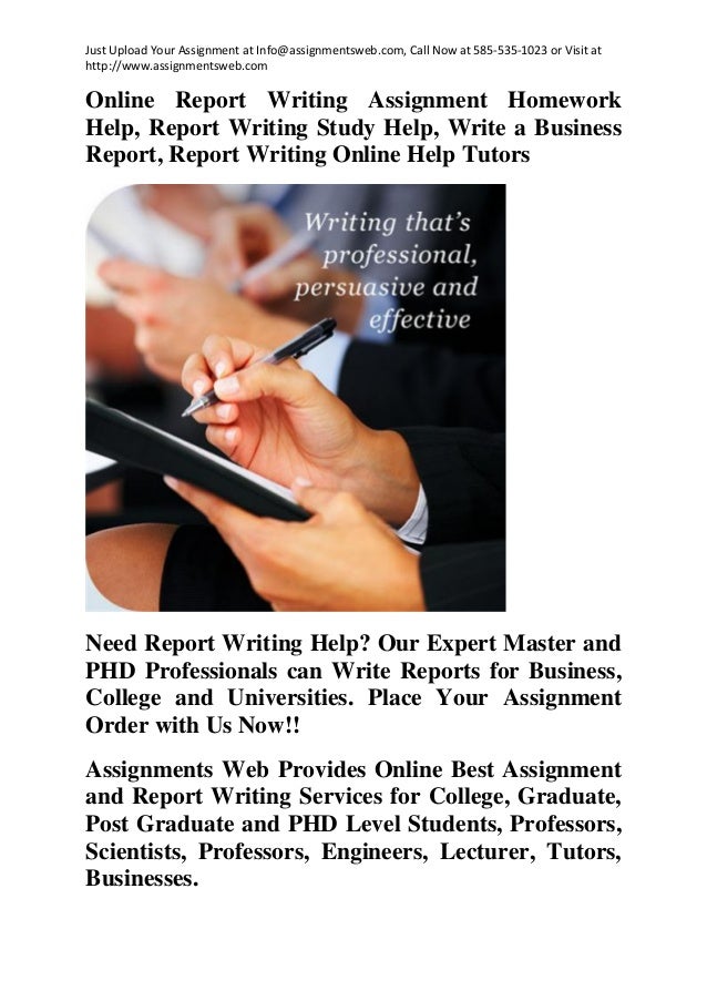 report writing assignment help report writing assignment help