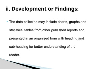 How To Include Definition On Report How to write a report in detail. Explanation of the Report Writing | PPTX