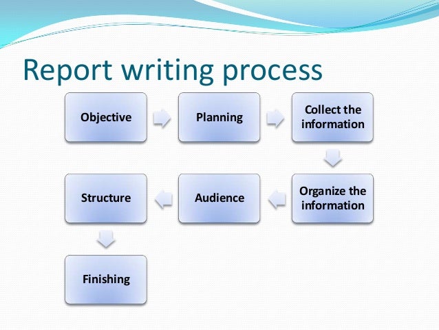 How to write a formal Report