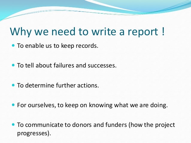 how to write a report essay values