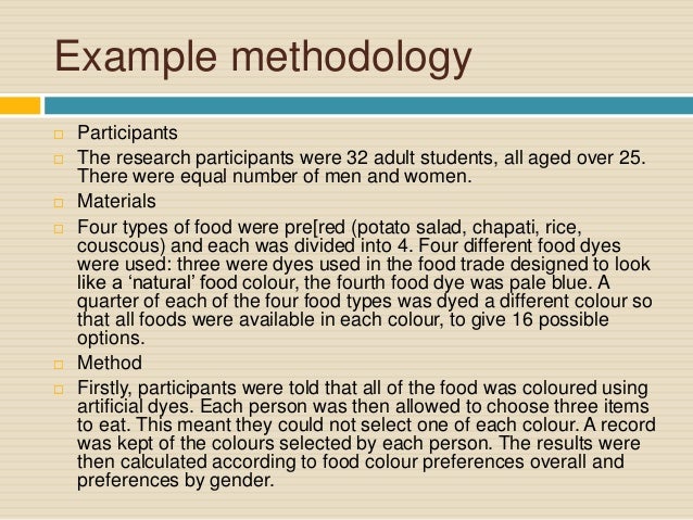 how to write methodology in project proposal