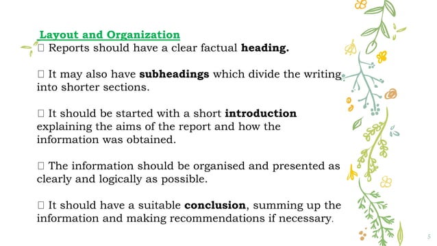Report writing ppt | PPT