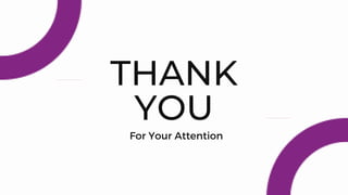 THANK
YOU
For Your Attention
 